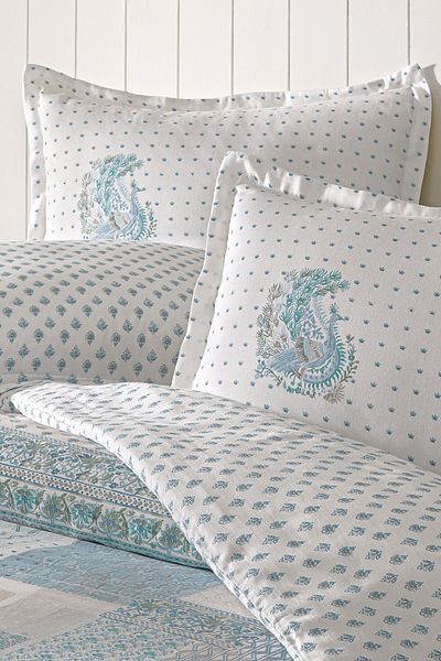 Puffy Merisa Double Duvet Cover Set - Blue