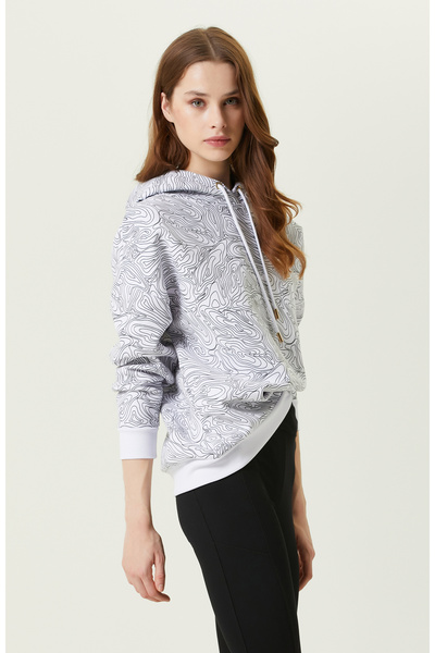 Network Ekru Sweatshırt