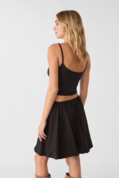 Stradivarius Strappy polyamide top