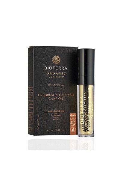 Bioterra Organik Kaş Kirpik Bakım Yağı 5 ml