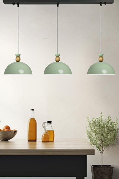 Bamyum Üçlü Yimpi Avize Tekli Sarkıt Salon Kuaför Cafe Dekoratif Aydınlatma Pastane