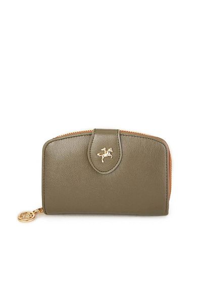 Nas Bag Women's Wallet with Multiple Card Compartments Green Nero
