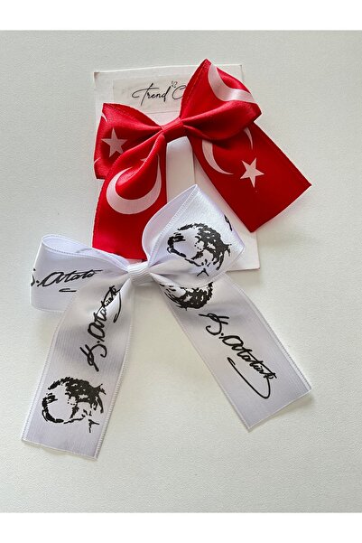 Trend Toka 23 Nisan ,29 Ekim Cumhuriyet 24’lü Atatürk Bayraklı Broş