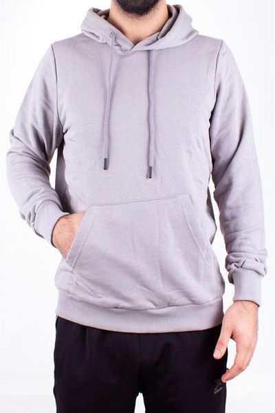 Twister Jeans Twister 2732 Gray Hooded Men's Sweatshirt