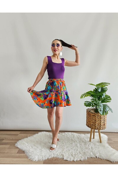 Altı Üstü Butik Σορτς φούστα με ζώνη