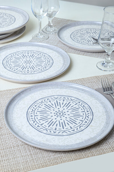 Keramika Farfurie de Servire Piatra 28 Cm 6 Bucati 21427