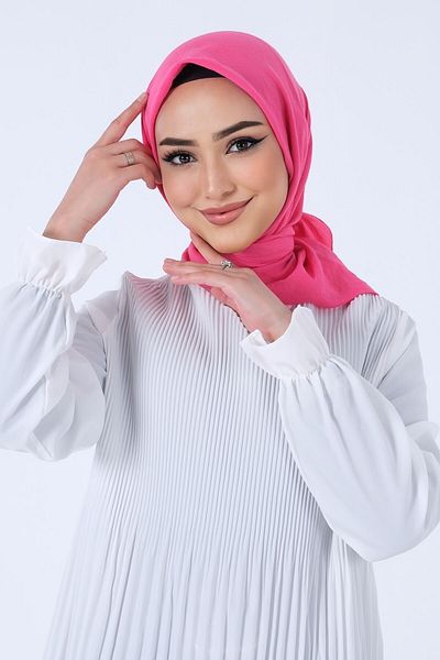 HAREM SCARF Φούξια Σάλι Εξωτερικού Χρώματος