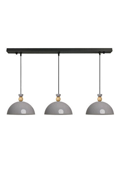 Bamyum Üçlü Yimpi Avize Tekli Sarkıt Salon Kuaför Cafe Dekoratif Aydınlatma Pastane