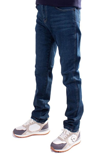 Twister Jeans Twister Vegas 132-278B Mavi Yüksek Bel Rahat Paça Erkek Jeans Pantolon