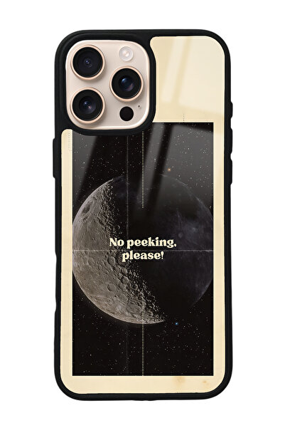 Spoyi iPhone 16 Pro Max Peeking Tasarımlı Glossy Telefon Kılıfı