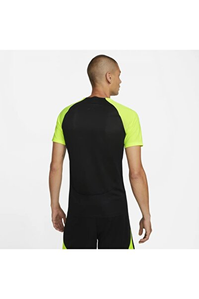Nike Black Neon Green Dh9225 M Nk Df Acdpr Ss Top K T-shirt
