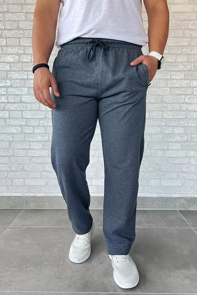 MİSHAR İTALİA Ανδρικό φούτερ με στάμπα Anthracite Straight Leg