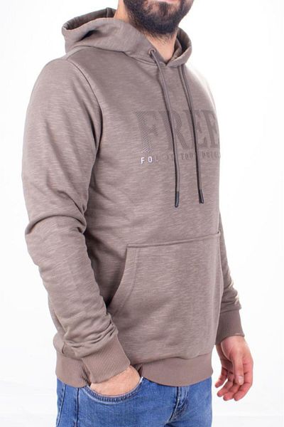 Twister Jeans Ανδρικό φούτερ Twister 1930 Oliv Hooded