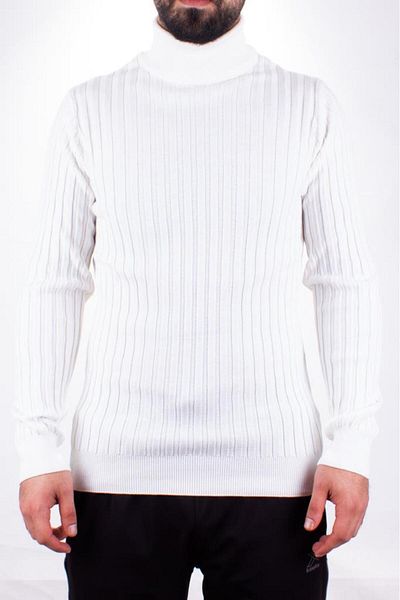 Twister Jeans Мъжки пуловер Twister 3625 в екрю цвят