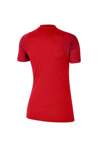 Nike Strike Dri Fit Women's Red Round Neck T-Shirt