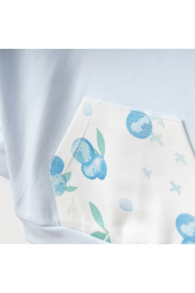 ESLENZA Eslanza Baby Boy Blue 2-Piece Pajama Set