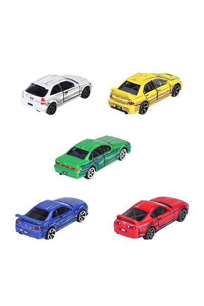 Majorette Japan Series 5 Piece Car Set 212051031