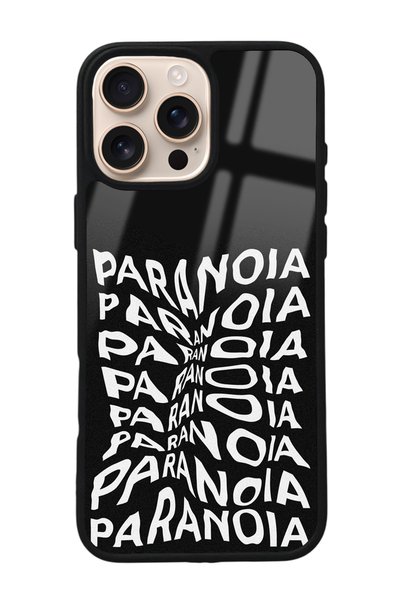 Spoyi iPhone 16 Pro Max Paranoia Design Glossy Phone Case