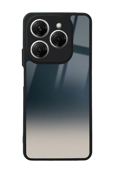 Spoyi غلاف هاتف لامع بتصميم انتقالي أزرق لهاتف Tecno Spark 20 Pro