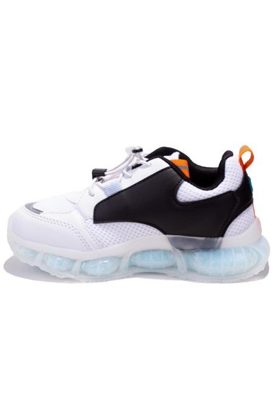 Vicco Corn 346F24Y131Bb White Black Orthopedic Boys' Sneakers