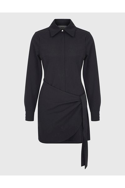 İLVİ Carmen Women's Black Dress