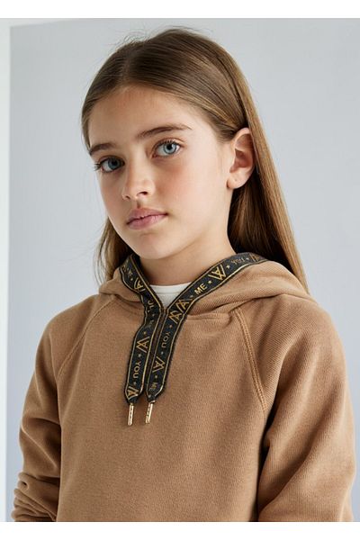 MAYORAL Hooded Dress for Young Girls