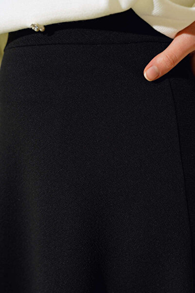 Kirazgym Krepová rovná rozšířená sukně