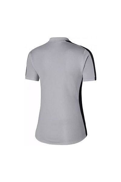 Nike Academy Dri Fit Women's Gray Classic Lapel Polo T-Shirt