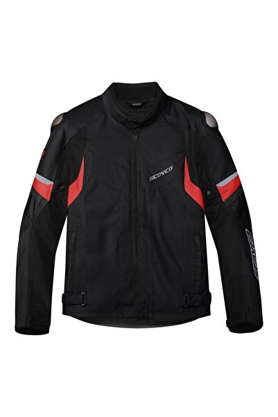 Scoyco CEKET SCOYCO TK176 SİYAH/KIRMIZI