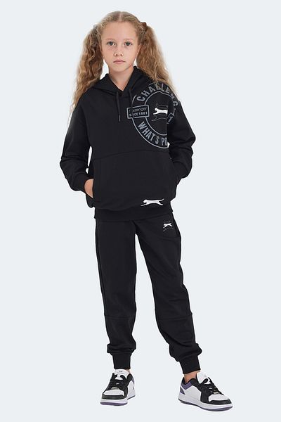 Slazenger Set de trening pentru copii unisex negru Lisey