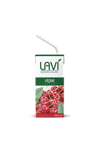 lavi kendine iyi bak Lavi Vişne Meyveli Içecek 200 ml x 27 Adet (Bir Koli)