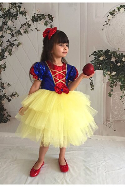 Mixie Pamuk Prenses Doğum Günü,tütü Kız Çoçuk Elbisesi
