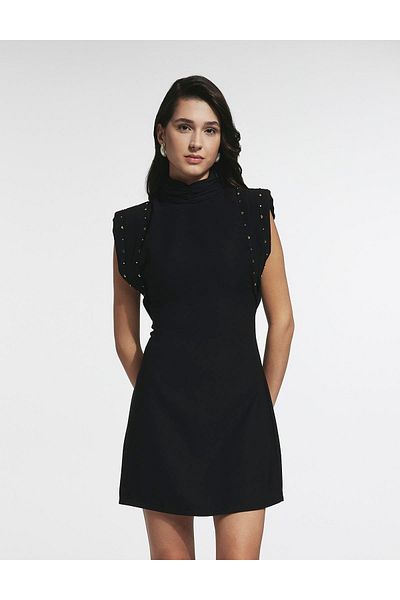 İLVİ Porta Women's Black Dress