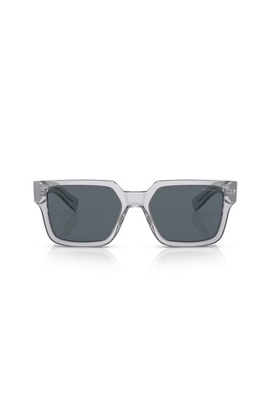 Prada Pr 03zs U430a9 54 Herren Cushion Transparent Bone Sonnenbrille