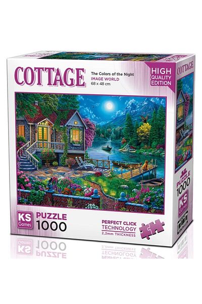 Ks Games 1000 Piece Colors of the Night Puzzle