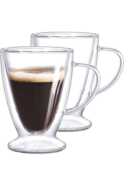 NEOFLAM 2PCS BORO D/WALL MUG SET 300ML