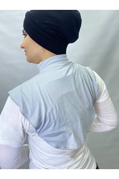 ALDAİR Guler pentru gât hijab din bumbac pieptănat cu gât drept -BOL21474756