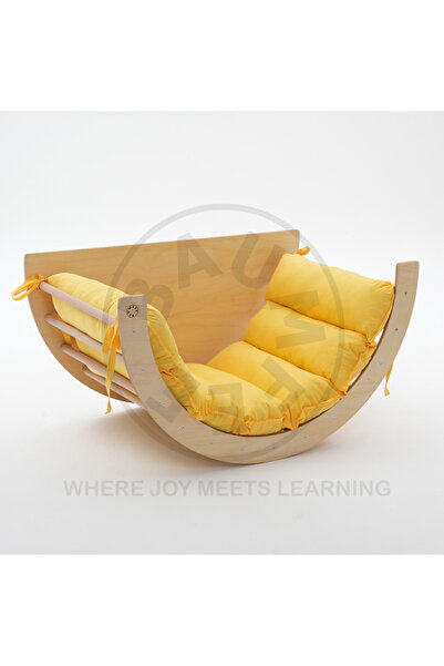 BAUMFEE Çok Fonksiyonlu Kemer Sarı Minderli