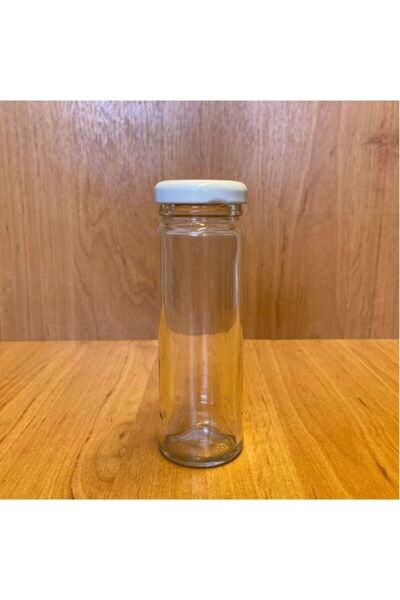 Viyalente 112 cc kapaklı kavanoz 10'lu bal, reçel, baharat, turşu, mama, pole...