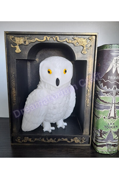 Dreamatorium Craft Harry Potter Hedwig Kitap Tutucu Book Nook