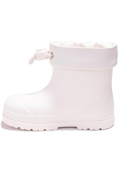 IGOR Igor W10305Bb - Orthopedic Girl's Rain Boots, Wipes White