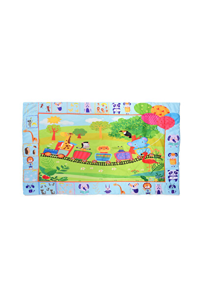 SafeMom Bebek Çocuk Oyun Matı, 90x145 Cm Oyun Halısı, Bebek Halısı, Aktivite Halısı