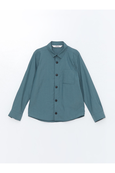 LC Waikiki Cămașă de bază cu mânecă lungă pentru băiat