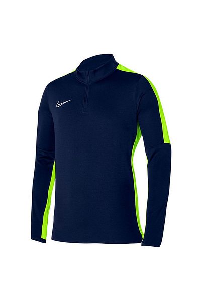 Nike Dri Fit Academy Men's Navy Blue Stand Collar Long Sleeve T-Shirt