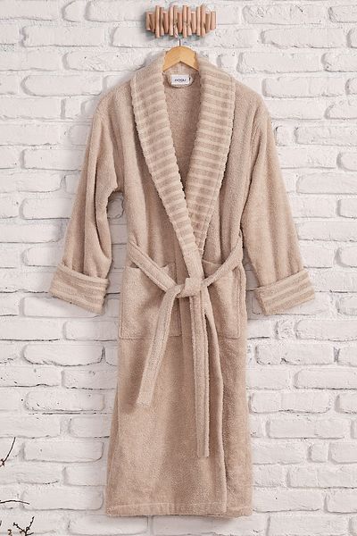 Doqu Home Μπουρνούζι Μπεζ Μπεζ - L/XL 130