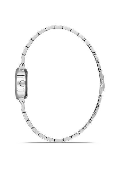 Romanson Rm1B26Llwwas5B Small Case Steel Cord Silver Color Roman Numeral Women's Watch