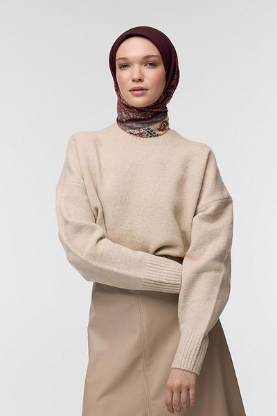 Qef Kavita Patterned Cotton Scarf