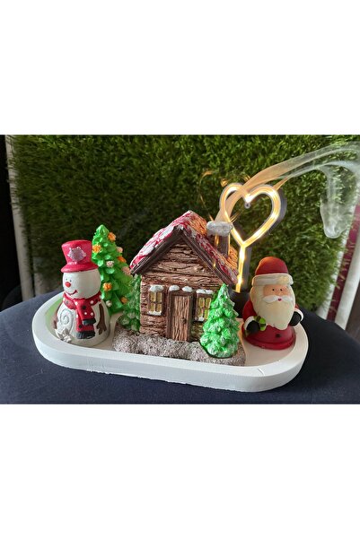 titanbaby El Yapımı Yeni Yıl Temalı Tütsülük ve Dekoratif Masa Süsü