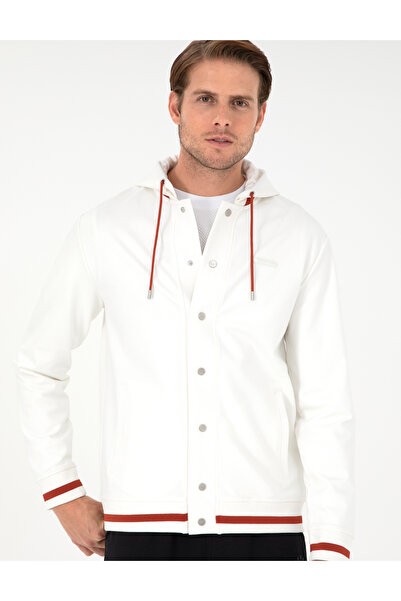 Pierre Cardin Ekru Regular Fit Örme Hırka 50292482-VR019