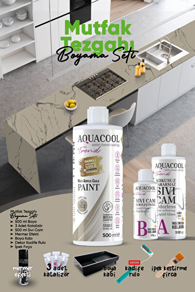 Aquacool Trend Tezgah Boyama Seti
